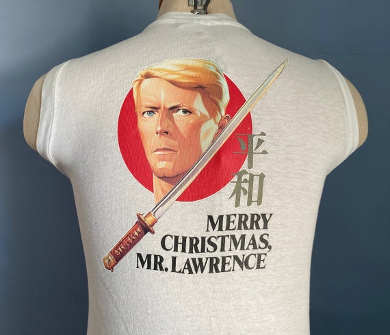 Vintage 80s David Bowie 'merry Christmas, Mr. Lawrence' Movie T