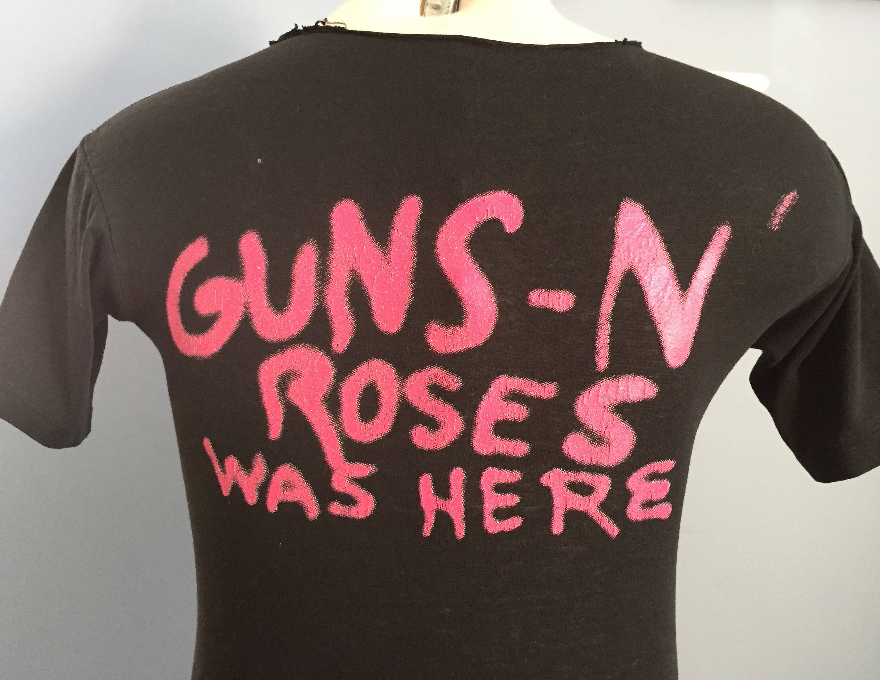 80s 1980s Vintage Guns N Roses Was Here 1987 Appetite for