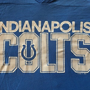 80s Vintage Indianapolis Colts nfl football T-Shirt MEDIUM image 3