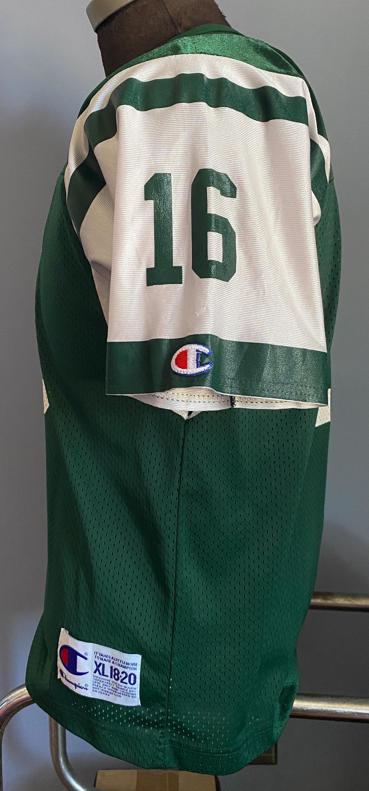 90s Vintage Vinny Testaverde #16 New York Jets Nfl Football