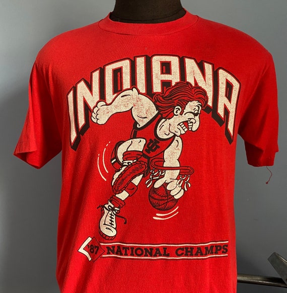 80s Vintage Indiana Hoosiers University 1987 NCAA… - image 1