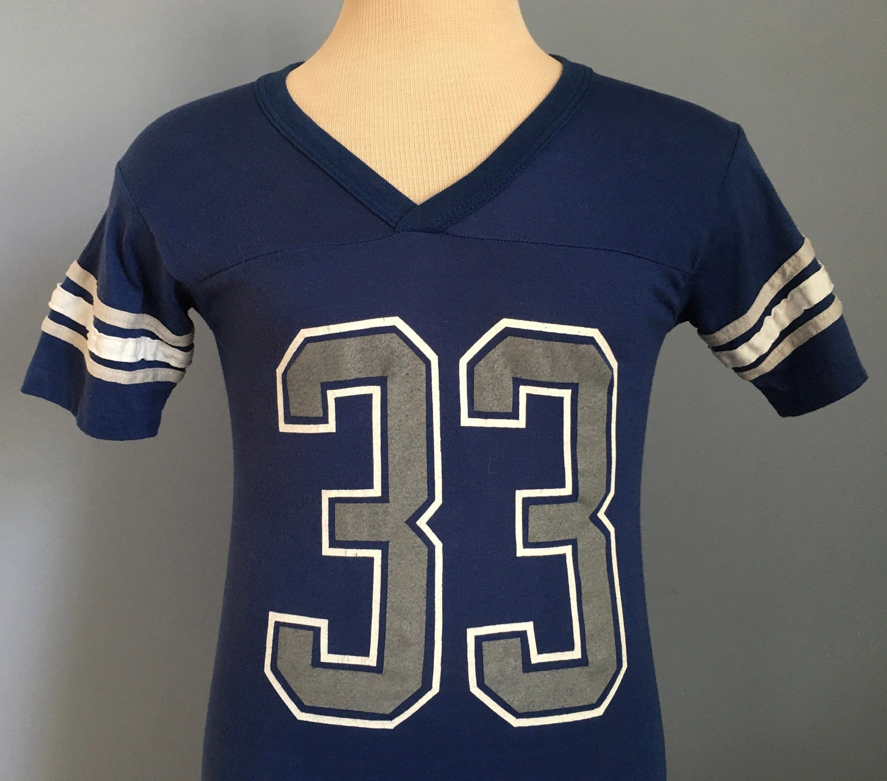 80s Vintage Tony Dorsett #33 Dallas Cowboys Nfl Football Jersey T