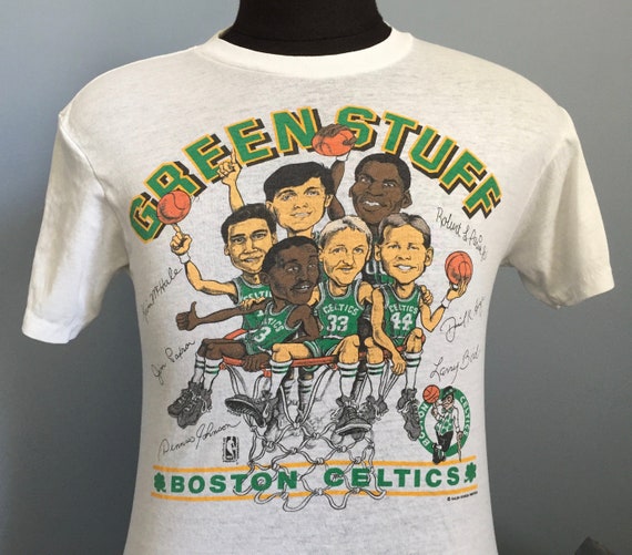 celtics green stuff t shirt