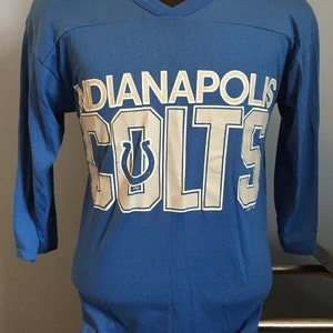 80s Vintage Indianapolis Colts nfl football T-Shirt MEDIUM image 2