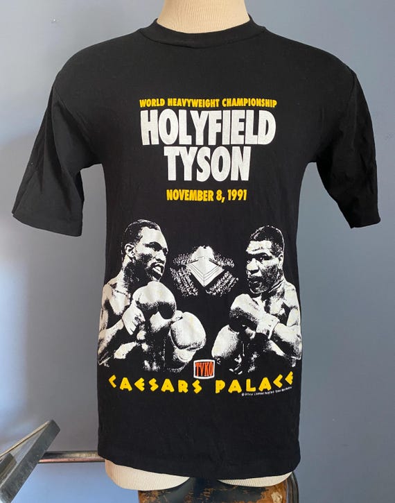 Vintage 90s Mike Tyson Vs Evander Holyfield Heavyweight