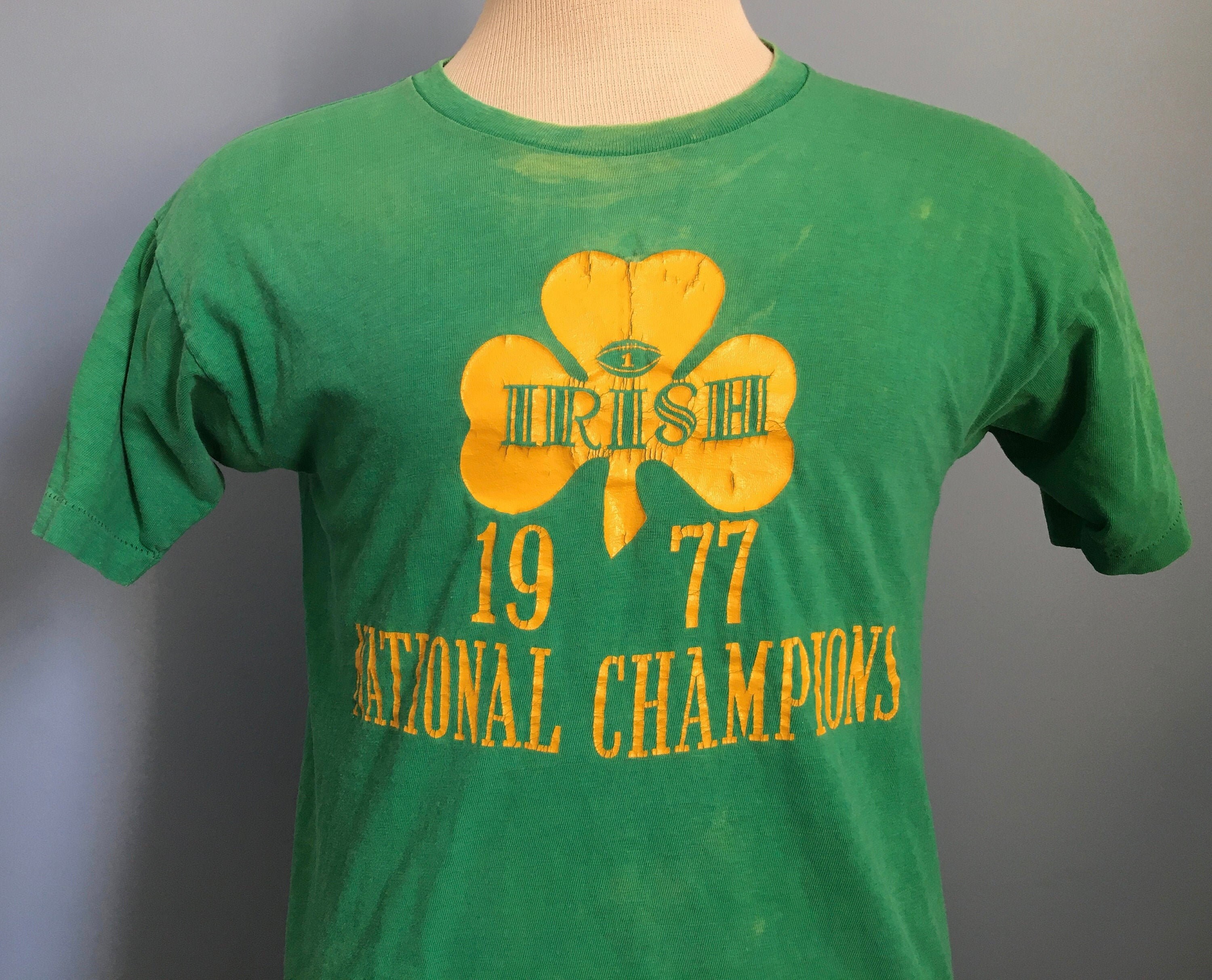 70s Vintage Notre Dame Fighting Irish University ND 1977