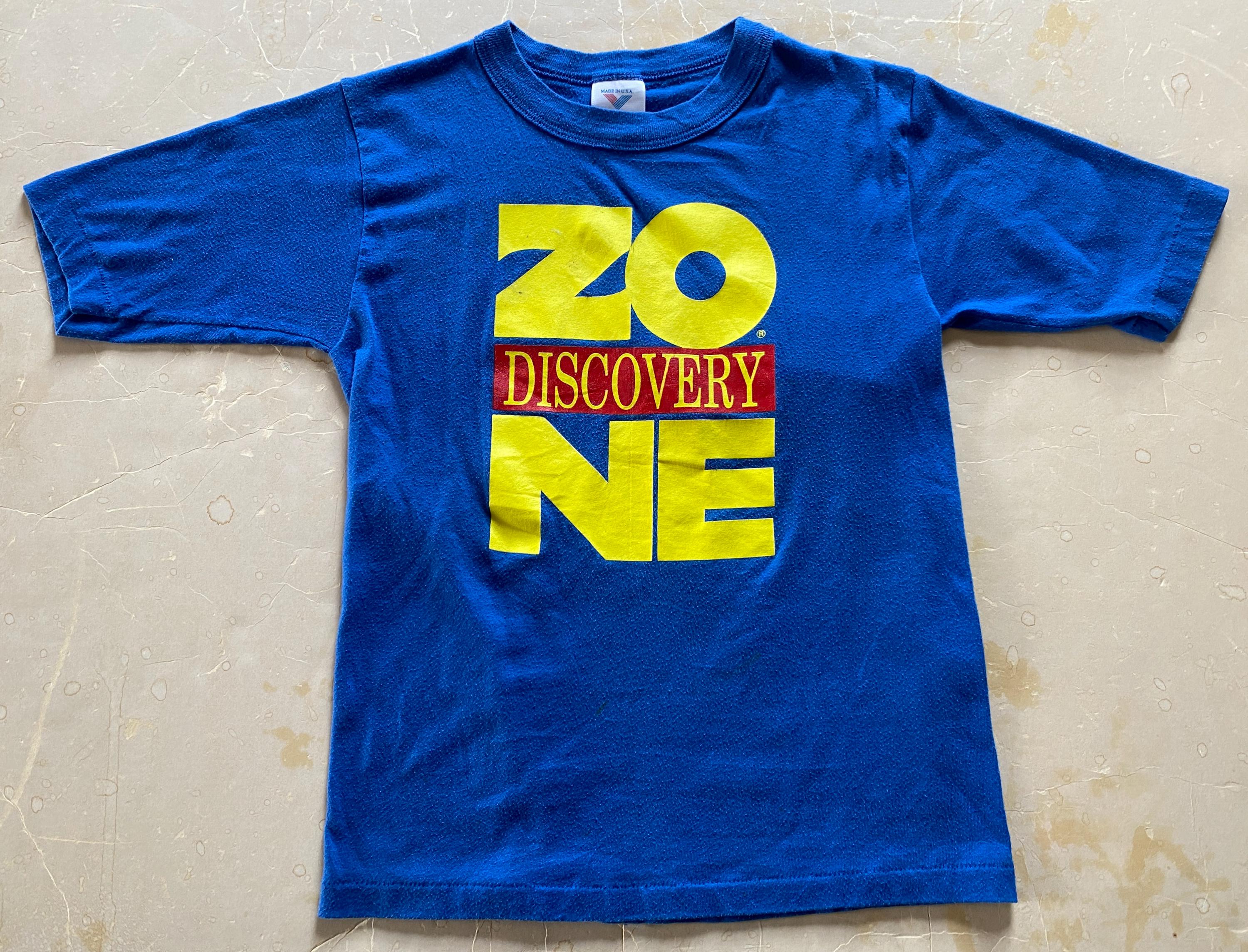 90s Discovery Channel 企業 ストリート ヴィンテージ レア Vintage 90s Discovery Zone T-shirt: DZ - YOUTH SMALL - Etsy
