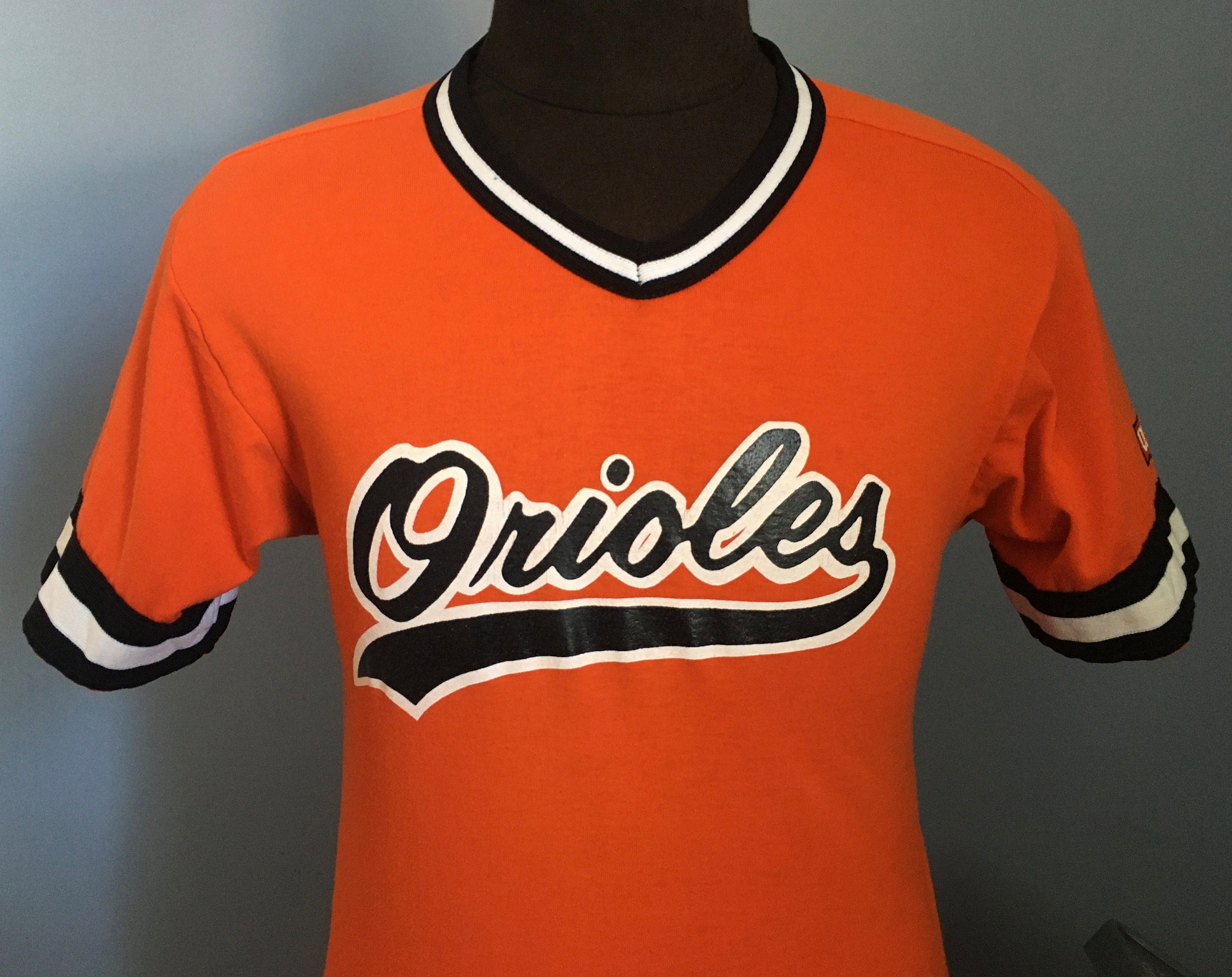 80s Vintage Baltimore Orioles 43 Mlb Baseball Wilson Jersey 