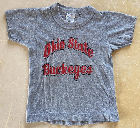 Vintage 80s Ohio State Buckeyes T-Shirt - YOUTH 2T - image 2