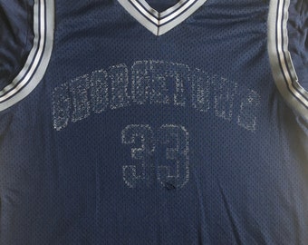 Patrick Ewing of the Georgetown Hoyas looks on during a break in play... News Photo - Getty Images