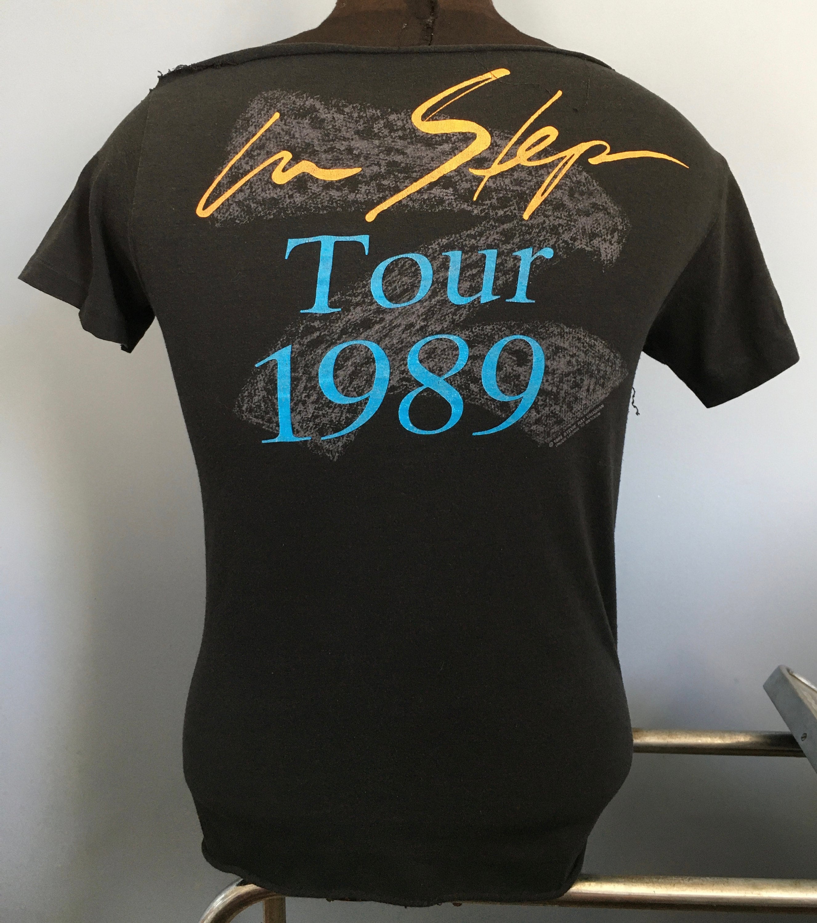 80s Vintage Stevie Ray Vaughan 1989 Double Trouble in Step