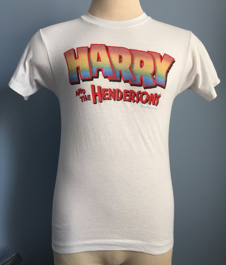 80s Vintage Harry and the Hendersons 1987 movie T-Shirt | Etsy