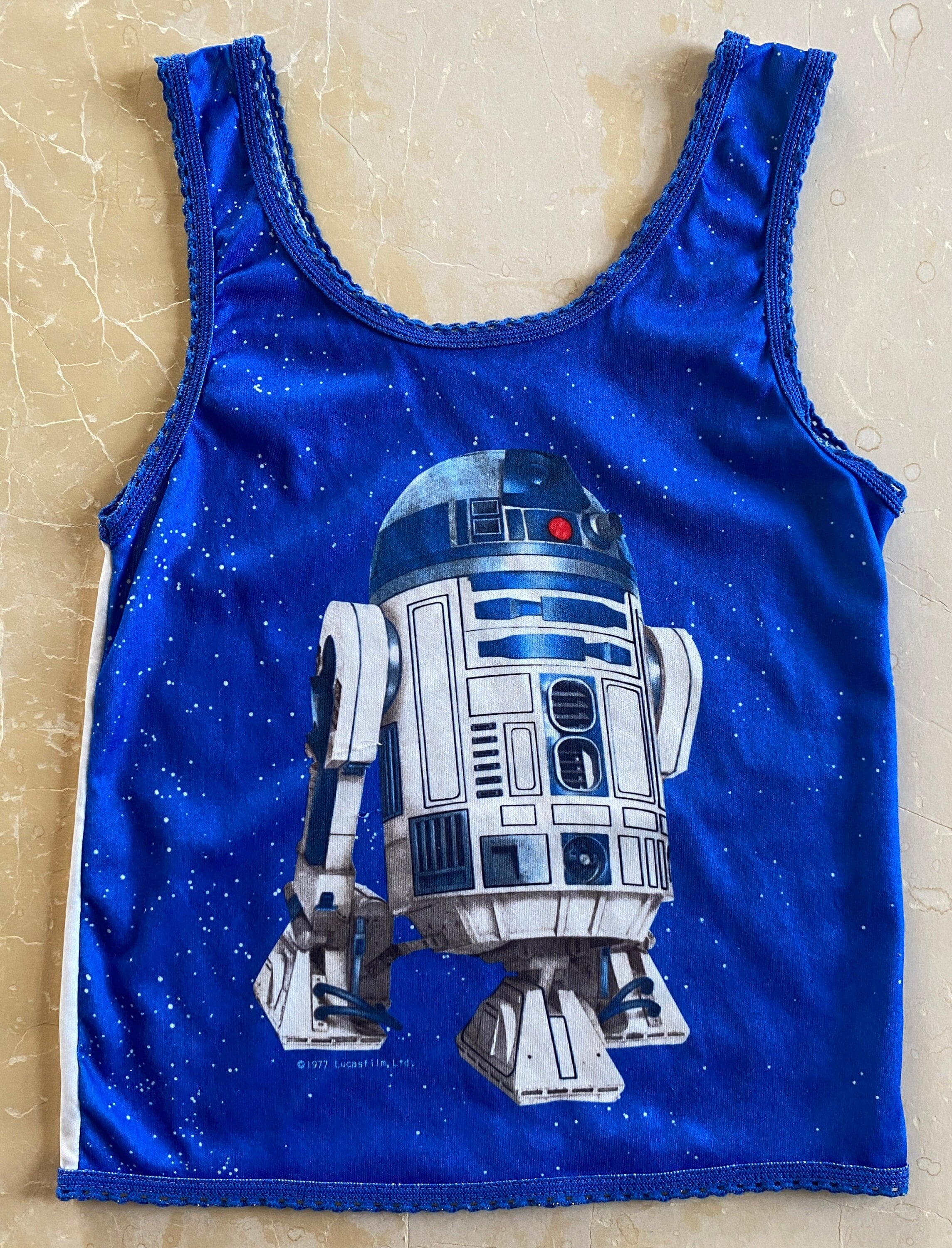 入手困難】STARWARS R2-D2 タンクトップ 2XL 入手困難】STARWARS R2-D2