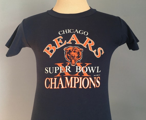 80s Vintage Chicago Bears 1985 Super Bowl XX Cham… - image 1