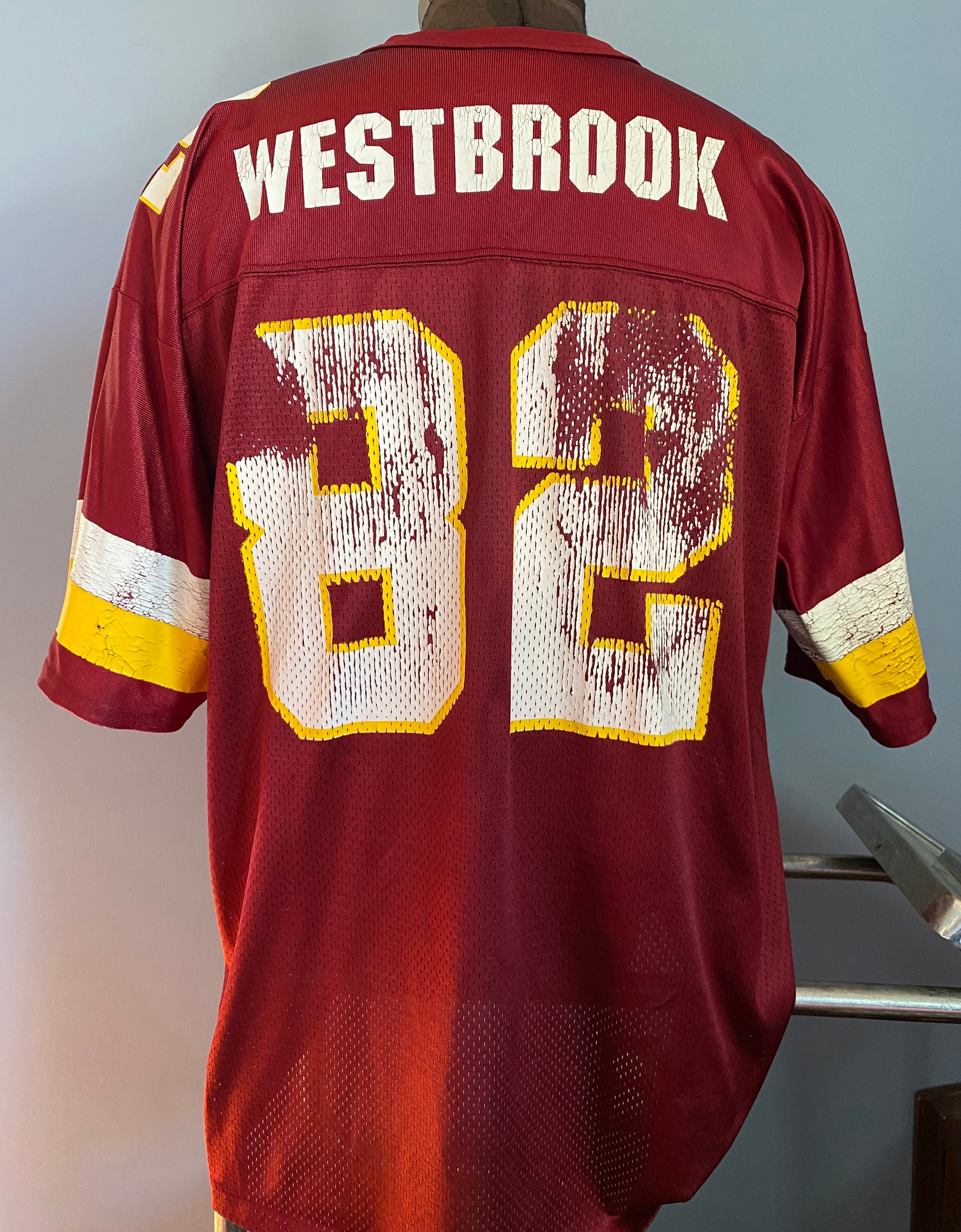 Vintage 90s Michael Westbrook #82 Washington Football Jersey: Logo
