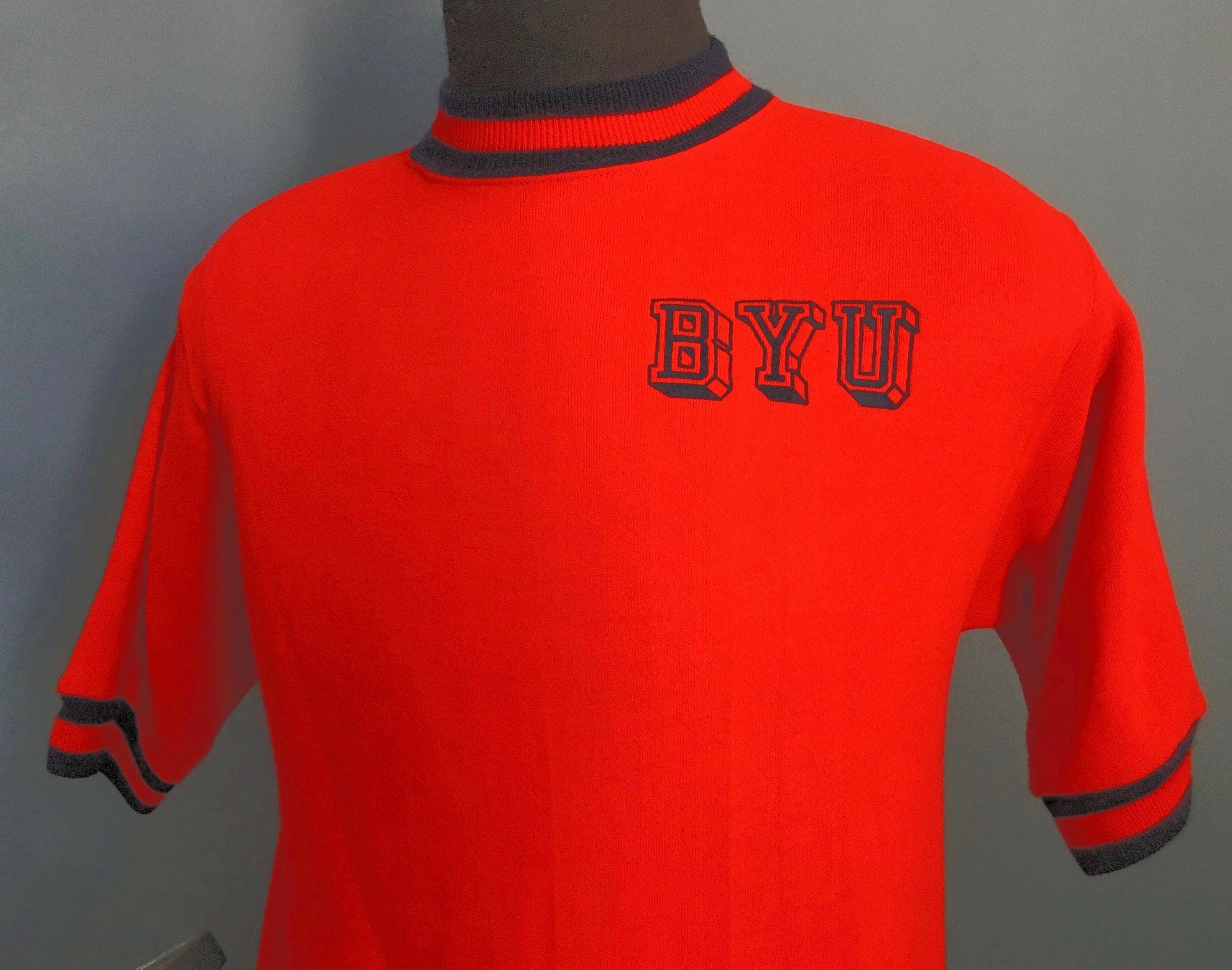 60s 70s Vintage BYU Brigham Young University Cougars Ncaa College