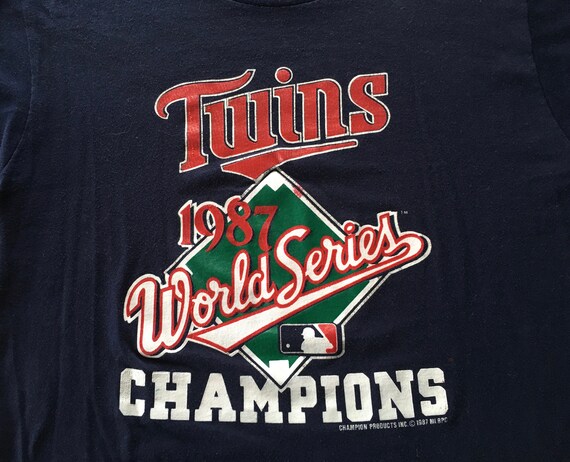 80s Vintage Minnesota Twins World Series Champion… - image 3