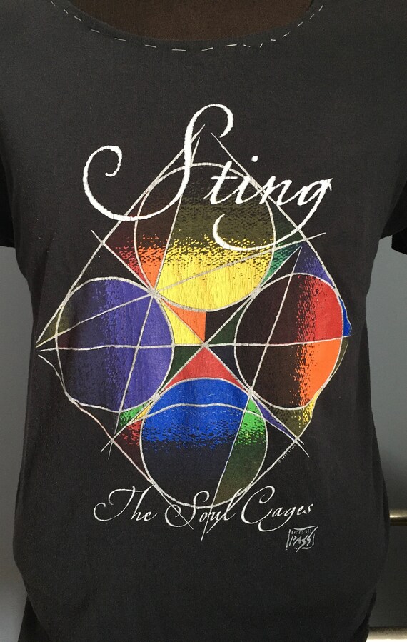 1991Sting “The Soul Cages” band tee USA製(For All My Days 1991Sting “The Soul Cages” band tee USA製(For All My Days
