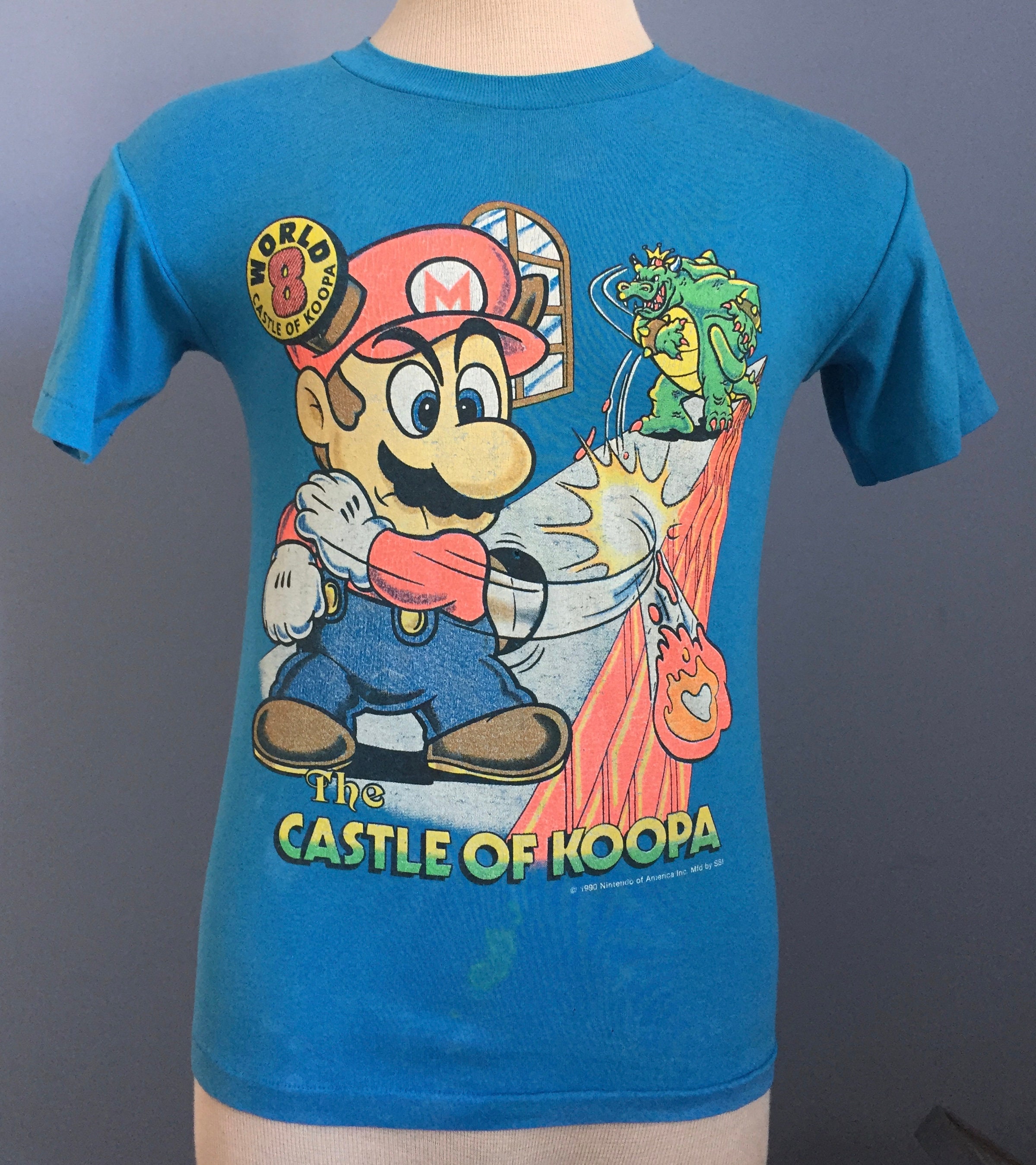 super mario bros 3 shirt