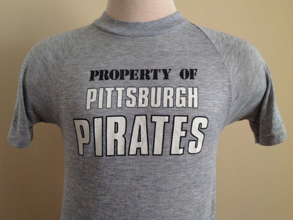 80s Vintage Pittsburgh Pirates Property Of mlb ba… - image 1