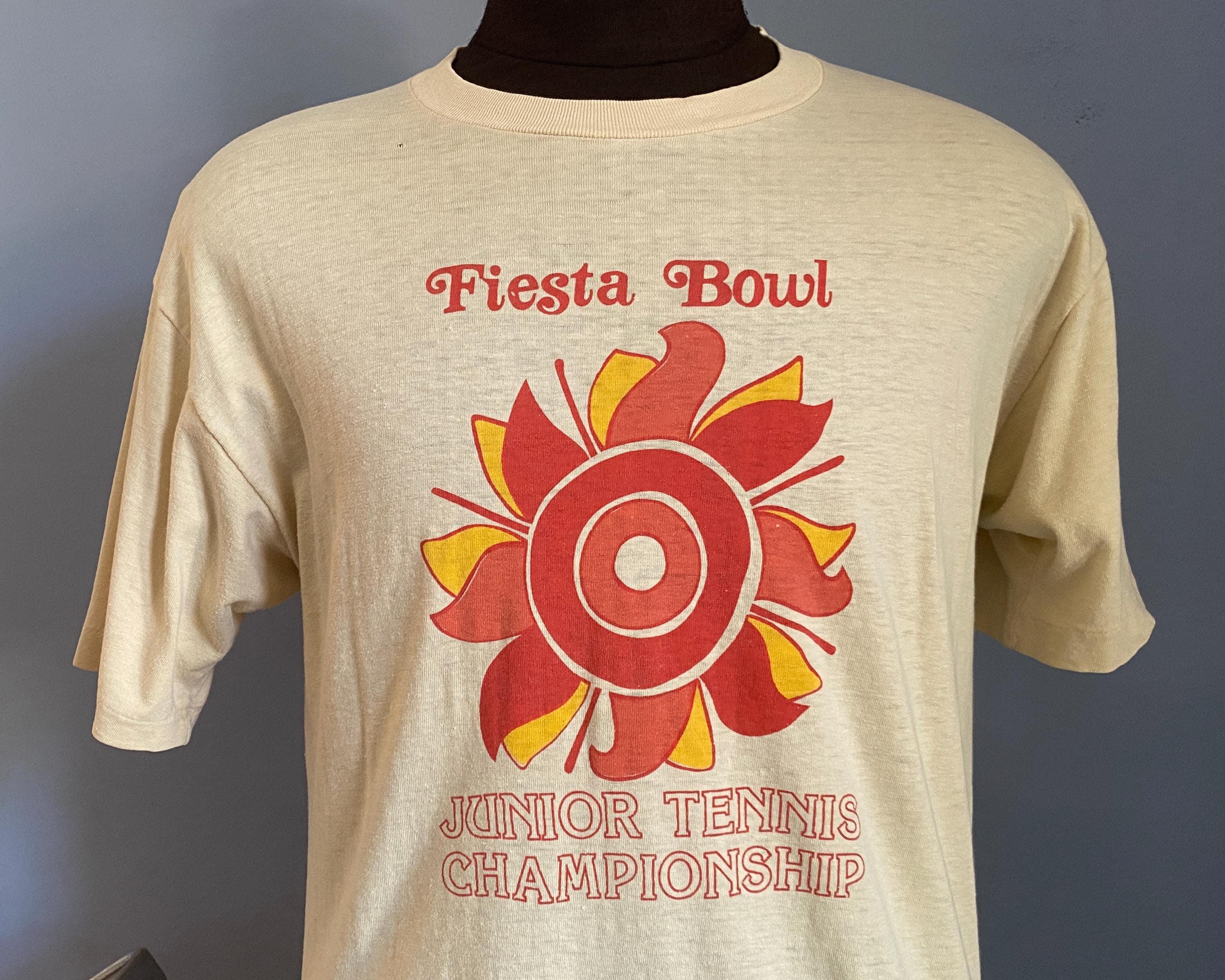 Vintage 80s Fiesta Bowl Junior Tennis Championship T-shirt - LARGE