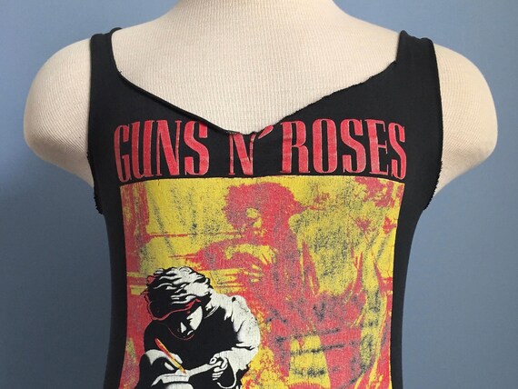 ブランドのギフト Use Roses N Guns Vintage 90s Your Rock 1991 I Tour Illusion トップス