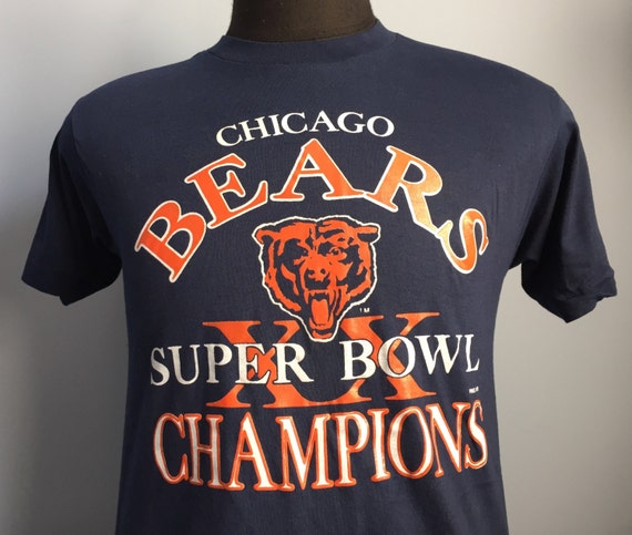 vintage chicago bears t shirt