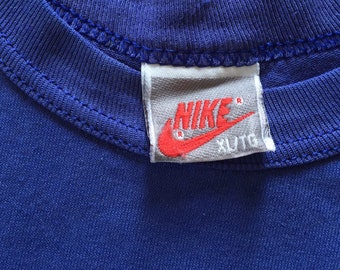 80s 90s Vintage Nike Just Do It Shoes Athletic Sports T-shirt 