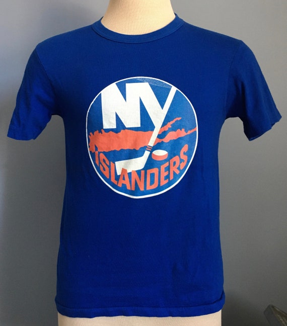 80s Vintage New York Islanders nhl hockey T-Shirt… - image 2