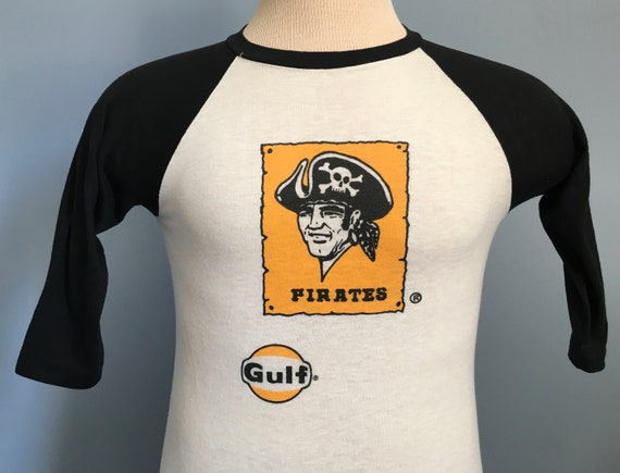 70s 80s Vintage Pittsburgh Pirates Gulf Oil Mlb Baseball Youth -  Israel