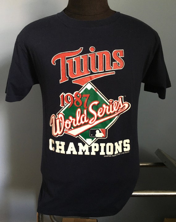 80s Vintage Minnesota Twins World Series Champion… - image 2