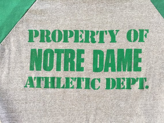 80s Vintage Notre Dame Fighting Irish University … - image 3