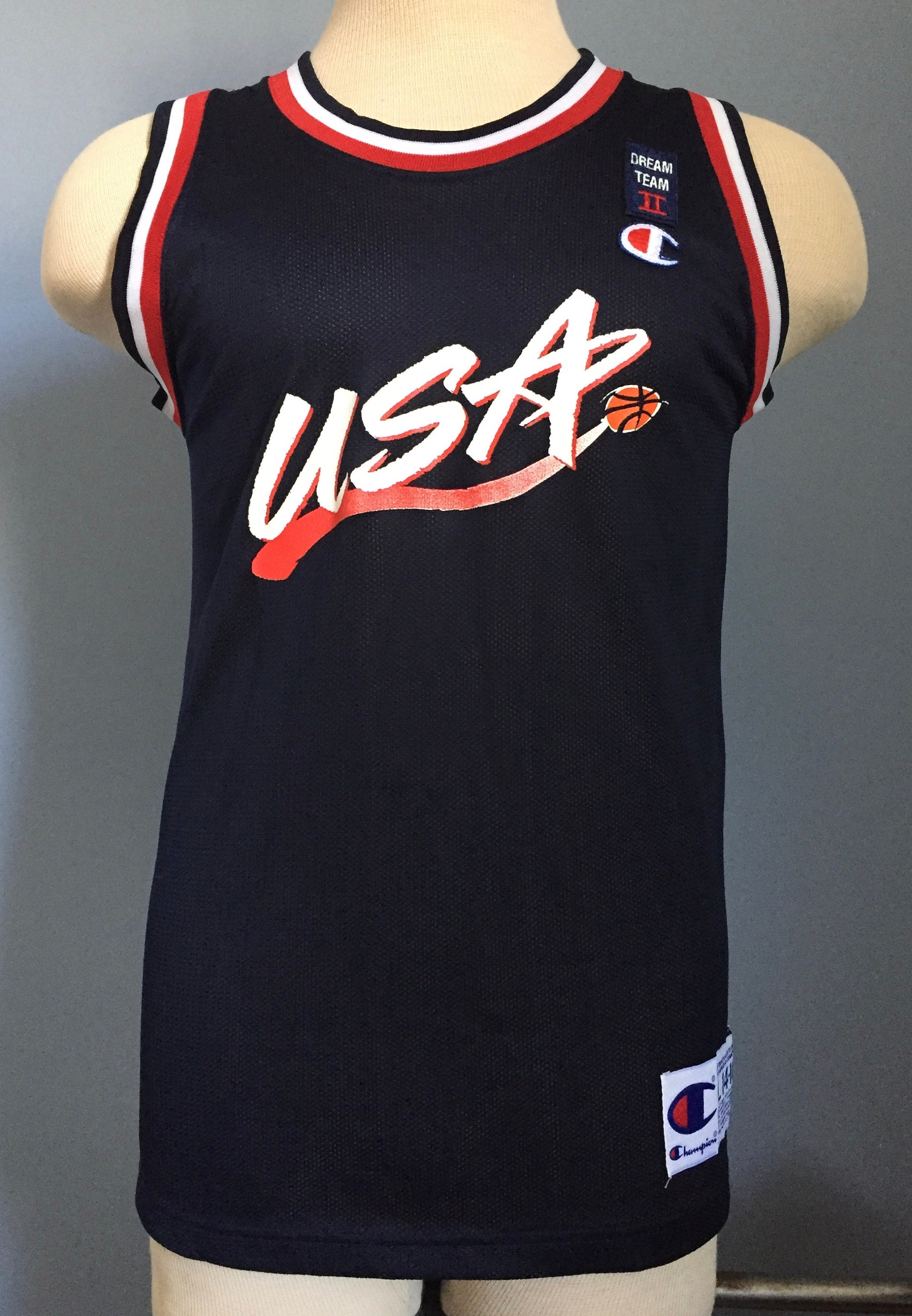Vintage Champion USA Champion Basketball Jersey