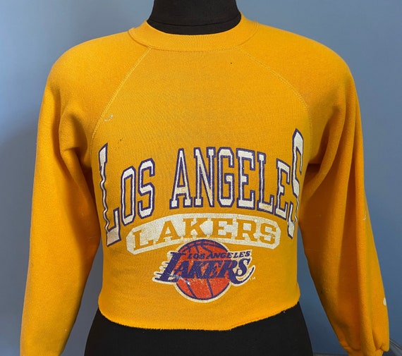 80s Vintage Los Angeles Lakers nba basketball cro… - image 1