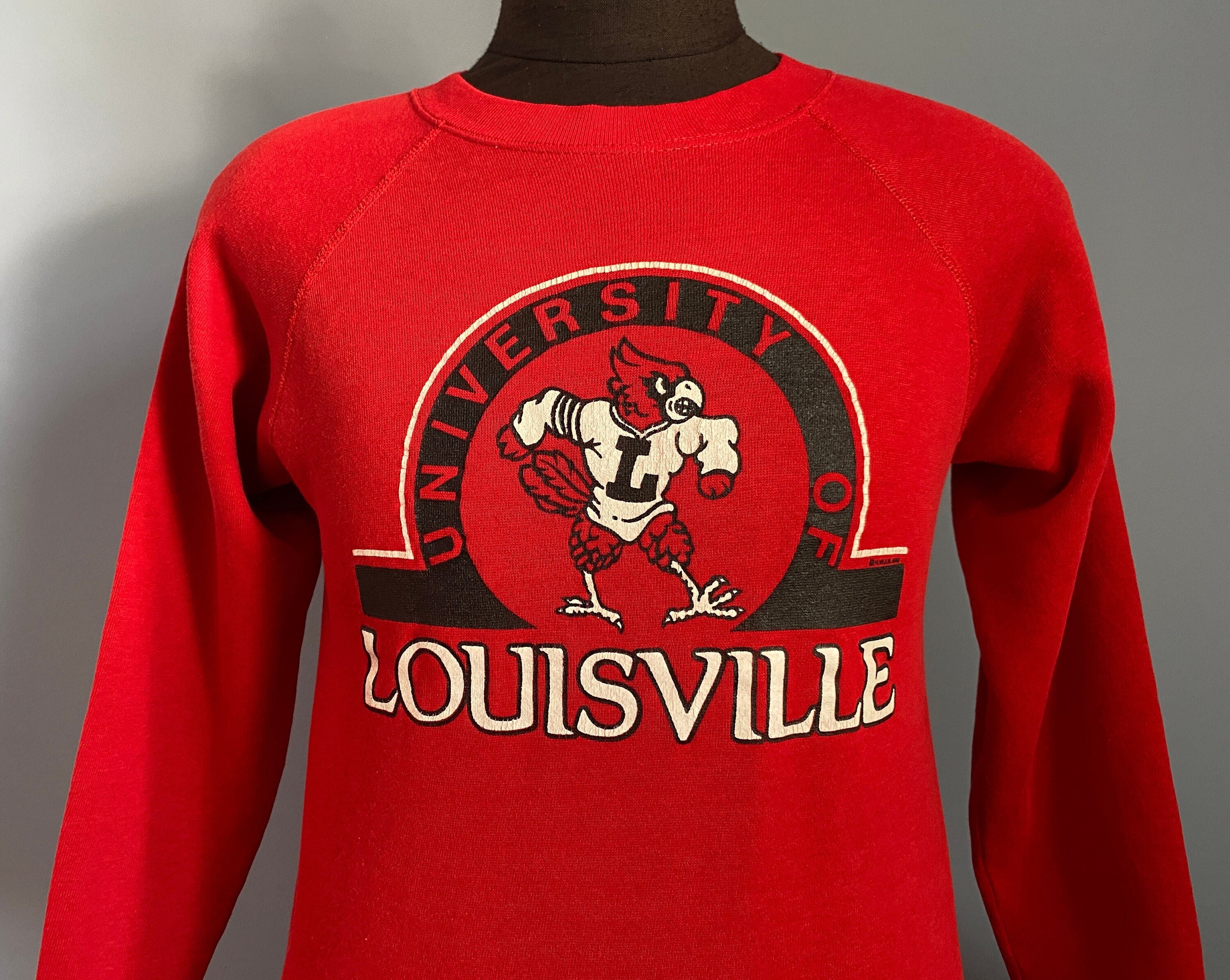 80s Vintage Louisville Cardinals University 1985 Ncaa College