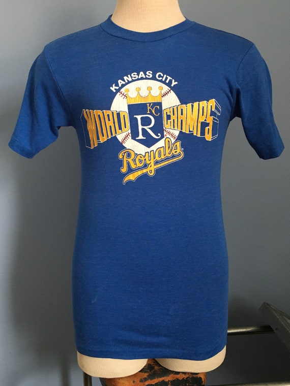 80s Vintage Kansas City Royals World Champs 1985 … - image 2