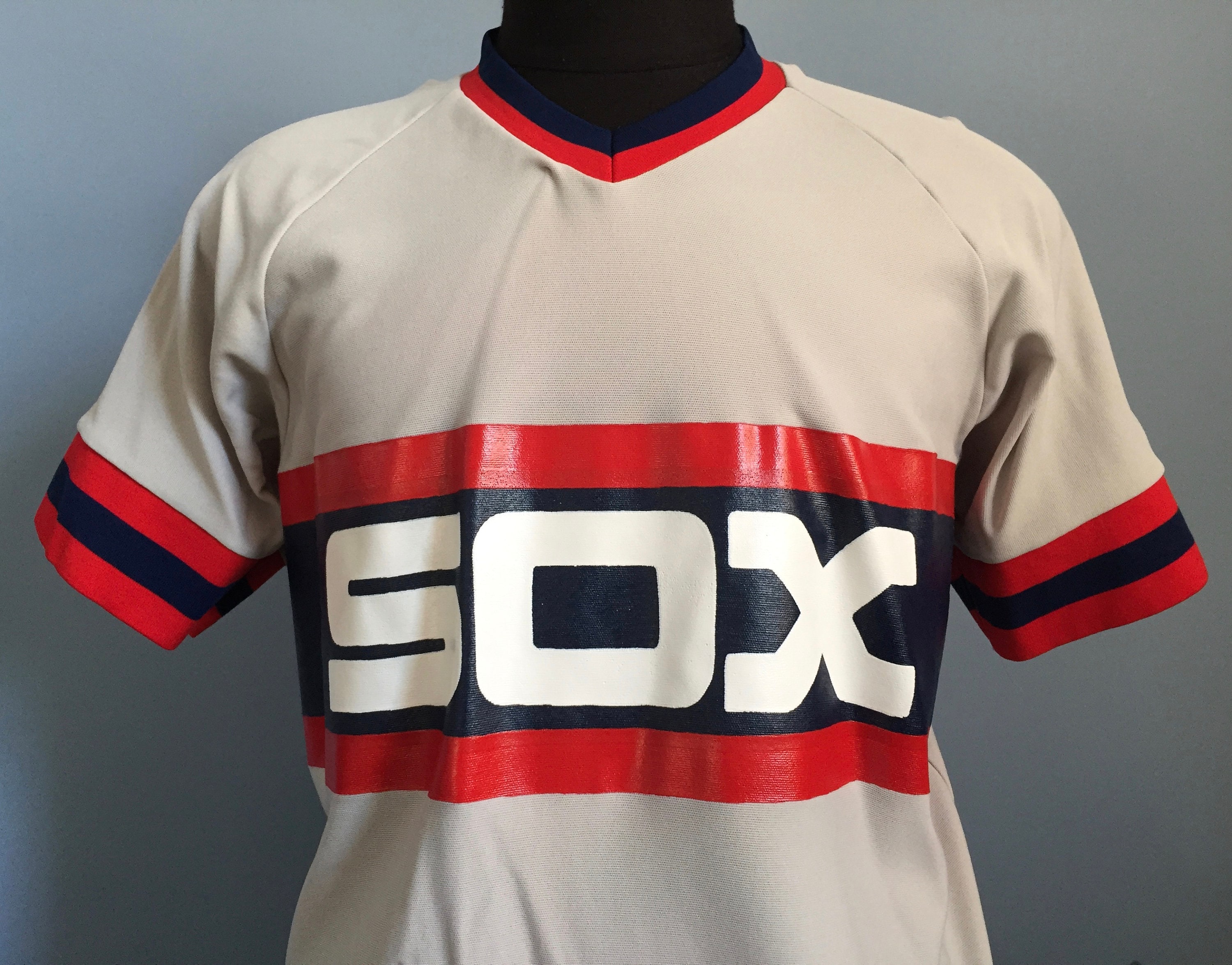 blue white sox jersey