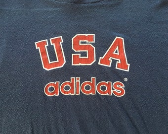 80s Vintage USA Adidas Olympics America Shoes Athletic