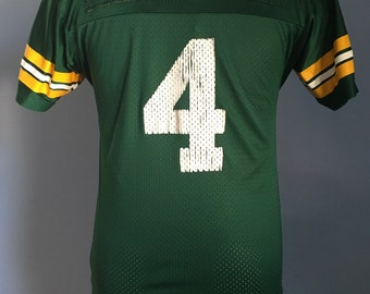 Vintage 90s Brett Favre #4 Green Bay Packers Jersey: Champion - X