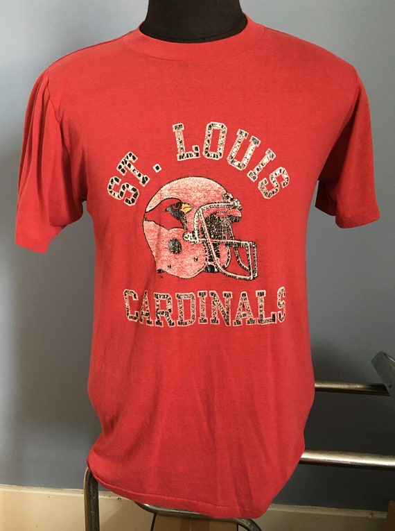 StranStarsBest 80s Vintage St. Louis Cardinals Phoenix Arizona NFL Football T-Shirt - Medium