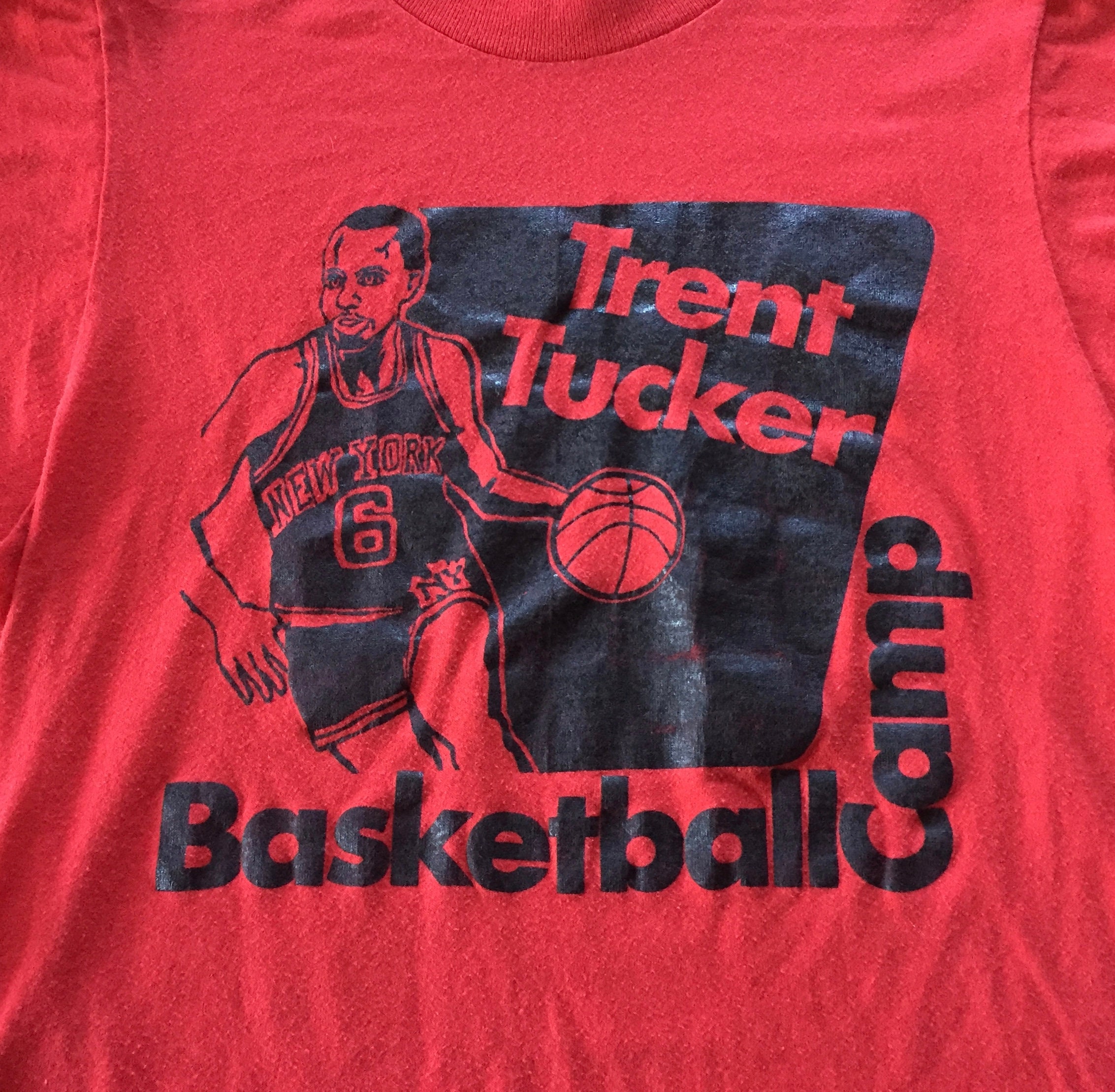 80s Vintage Trent Tucker 6 Basketball Camp New York Knicks | Etsy