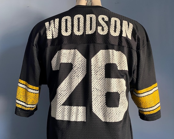 Vintage 90s Rod Woodson #26 Pittsburgh Steelers Jersey: Champion