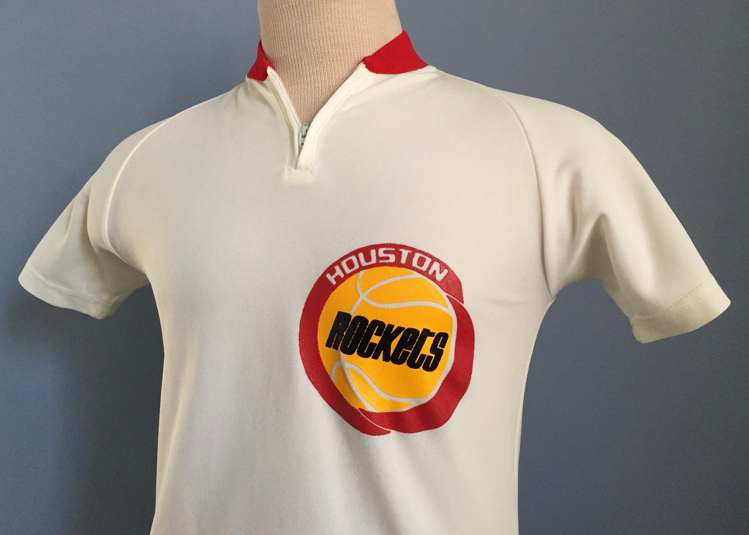 Houston Rockets Throwback logo T shirt