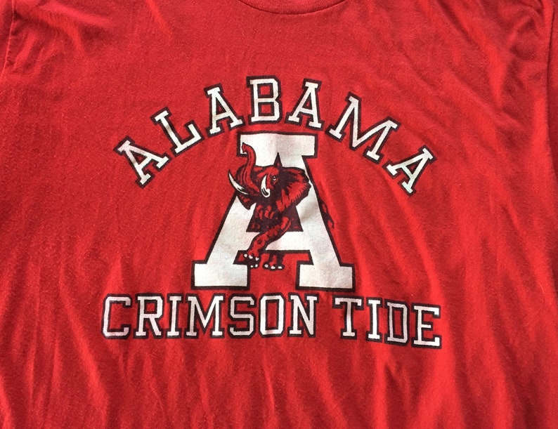 80s Vintage Alabama Crimson Tide University Bama Ncaa College - Etsy