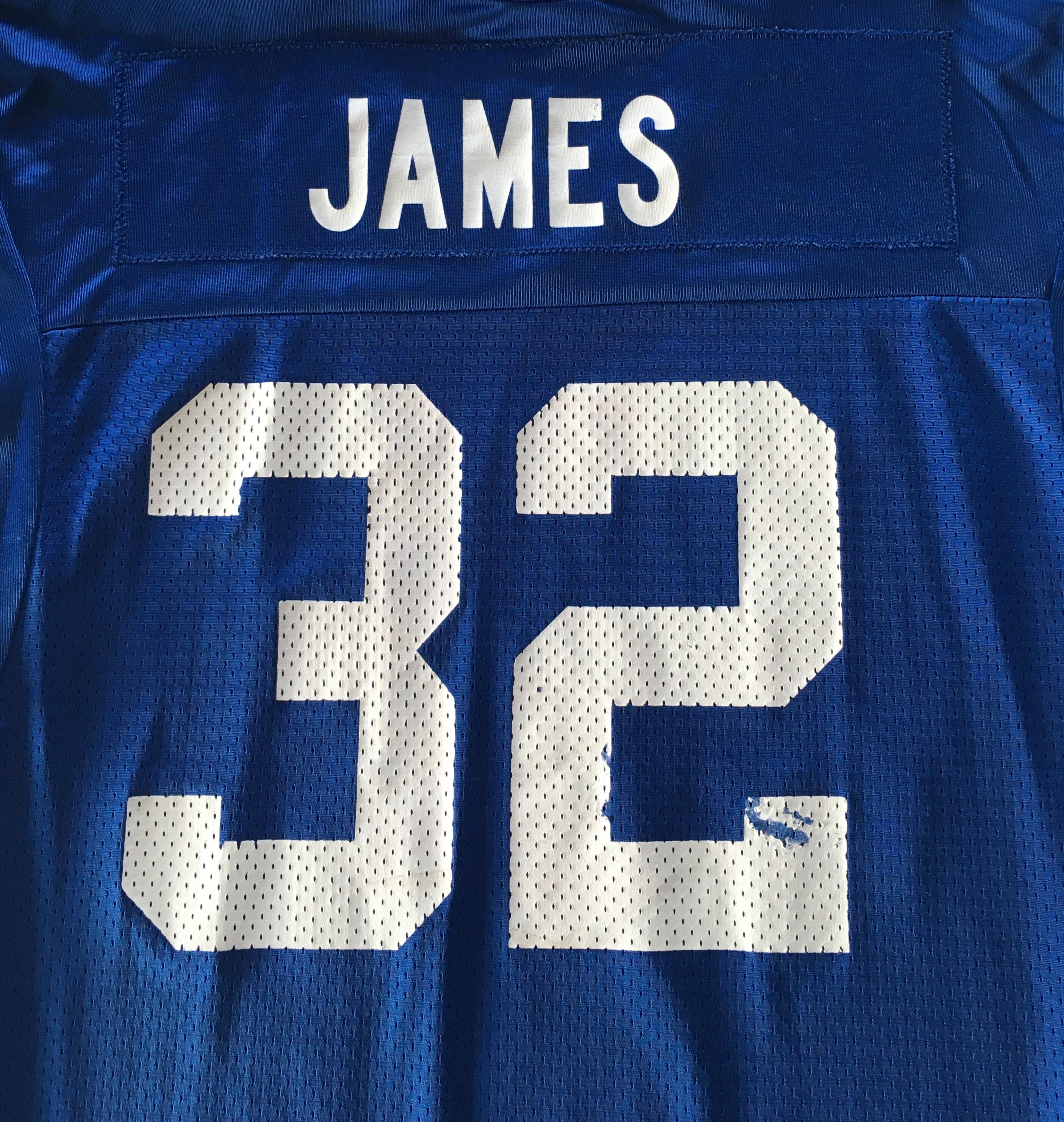 90s 00s Vintage Edgerrin James #32 Indianapolis Colts Nfl Football