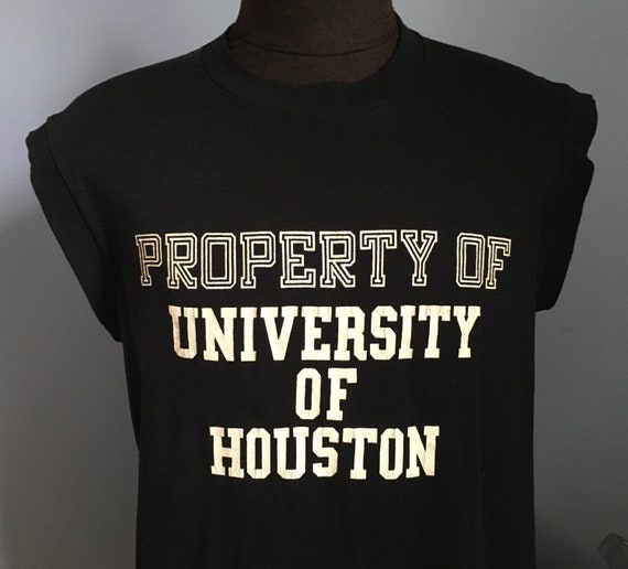 80s Vintage Houston Cougars University U of H Pro… - image 1