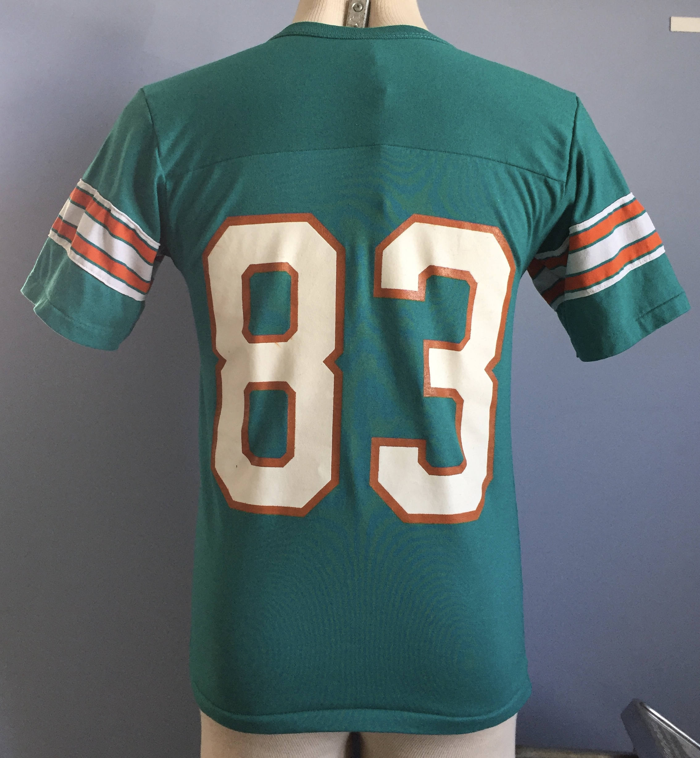 80s Vintage Mark Clayton #83 Miami Dolphins Nfl Football Rawlings