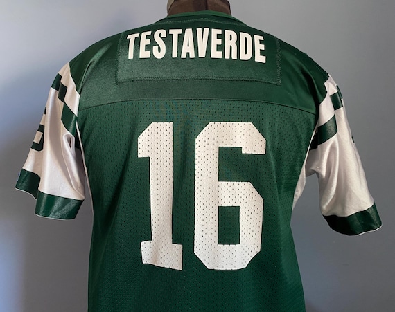 90s Vintage Vinny Testaverde #16 New York Jets Nfl Football
