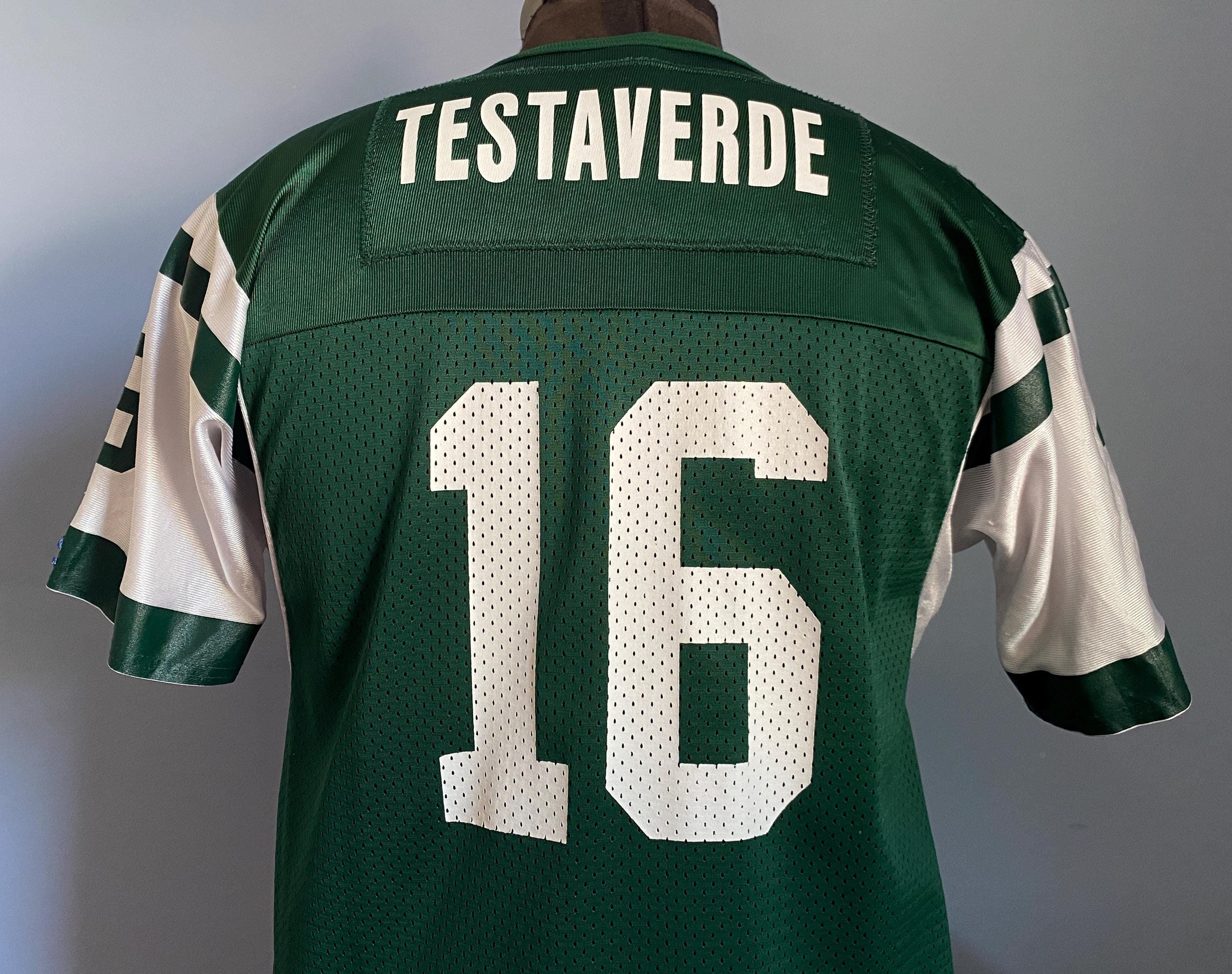 90s Vintage Vinny Testaverde #16 New York Jets Nfl Football