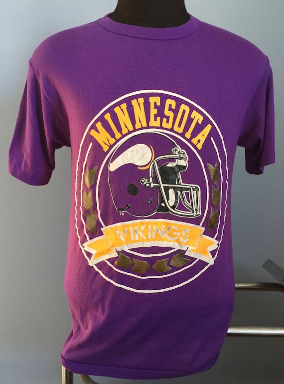 80s Vintage Minnesota Vikings NFL football T-Shirt